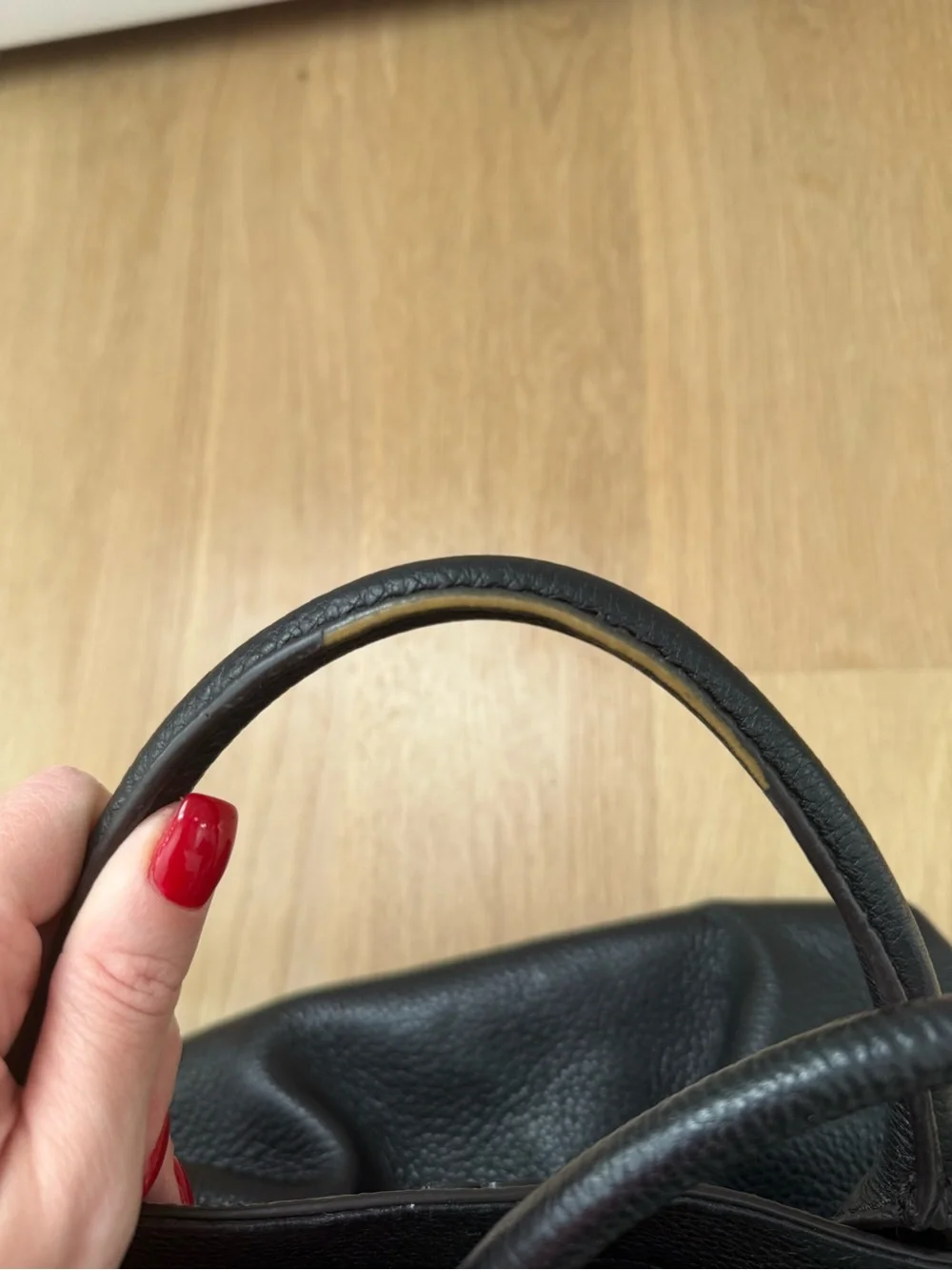 Tory Burch structured pebbled